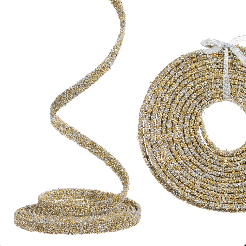 15” X 0.5” beaded garland
