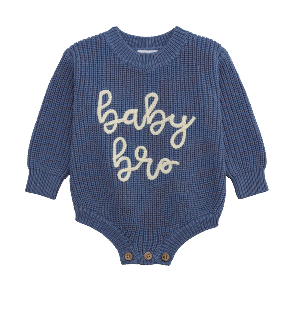Baby sis/ Baby bro sweater bubble