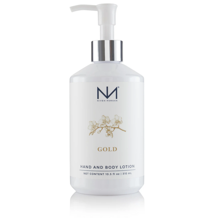 Body/Hand Lotion 10.5oz in Gold Bath & Body in at Wrapsody