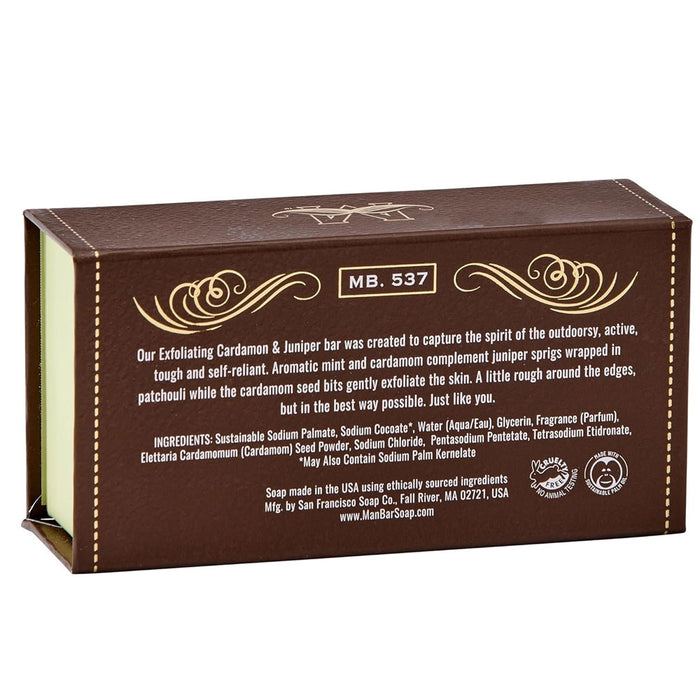 Cardamom & Juniper Man Bar Soap