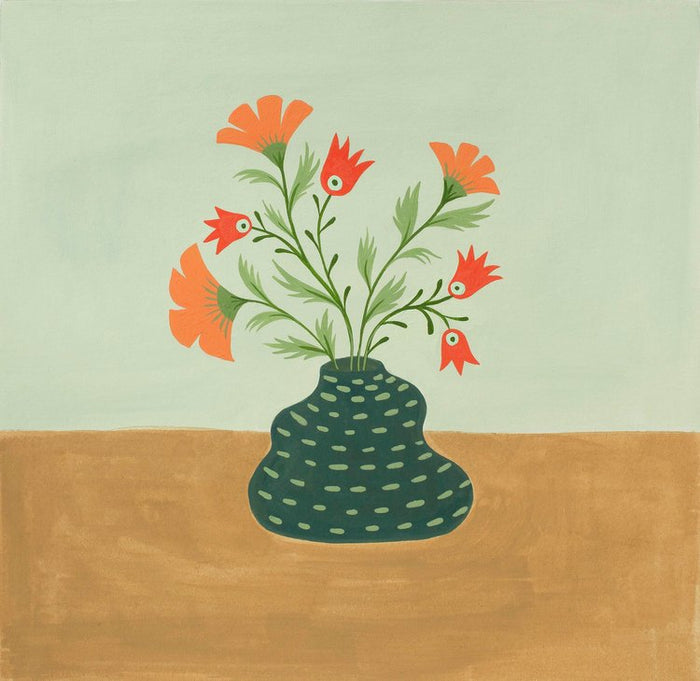 Chubby Vase Giclee Print - 8x8