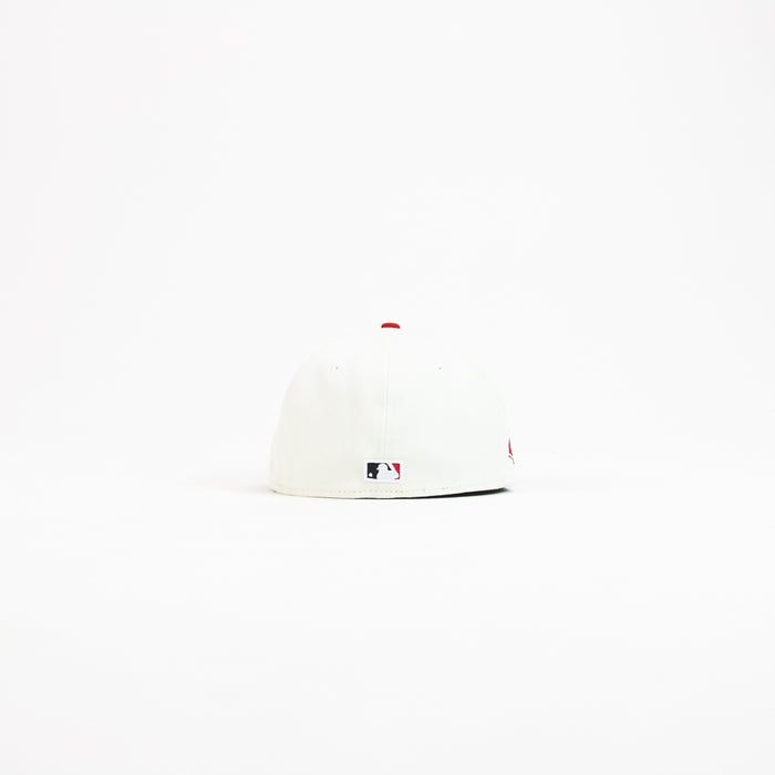 Cincinnati Reds KGJ #30 Fitted Cap (Chrome White/Black)