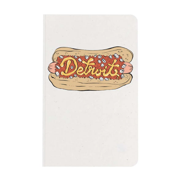 Detroit Coney Dog Notebook - City Bird