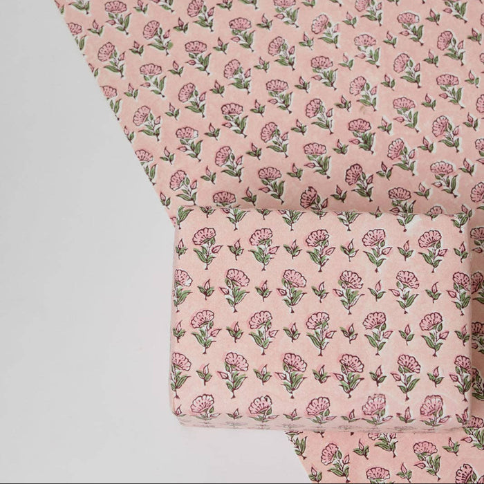 Ditsy Floral Blush Wrap Sheet