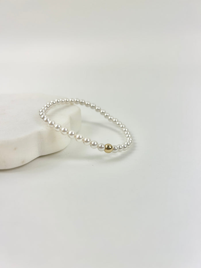Enewton Classic 4mm Pearl Bead Bracelet Bracelets in at Wrapsody