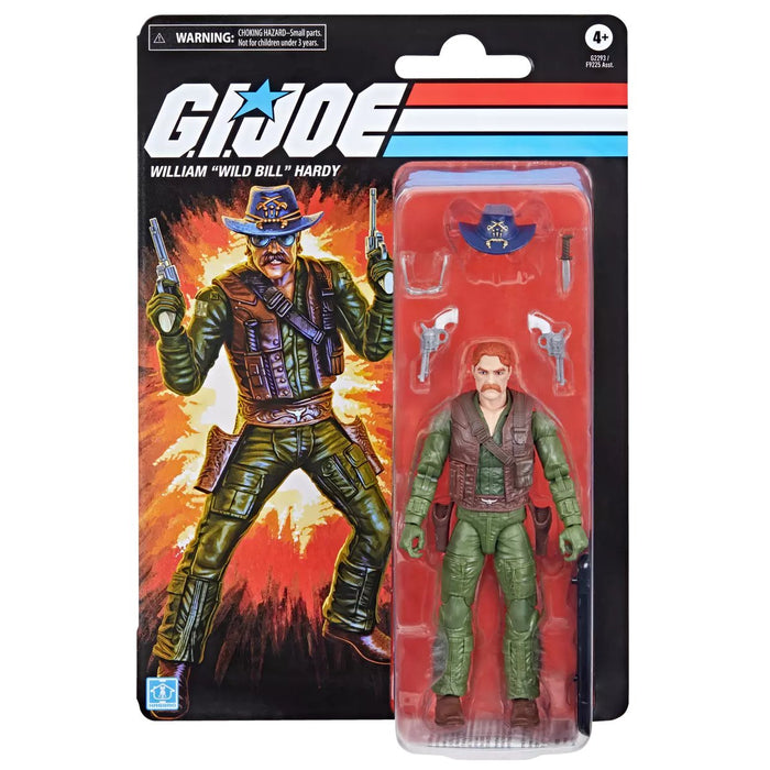 G.I. Joe Classified Series Retro Cardback William "Wild Bill" Hardy Action Figure