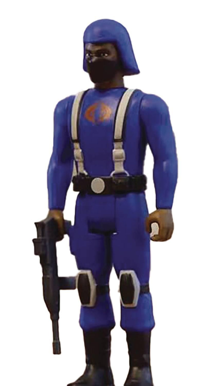 GI JOE ReAction COBRA TROOPER H-BACK DK BROWN ACTION FIGURE
