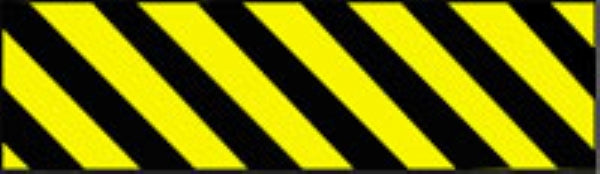 hazard marker board rigid