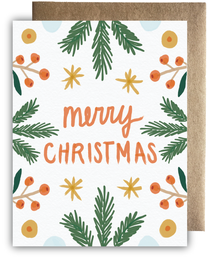 Holiday Greeting Card - Merry Christmas