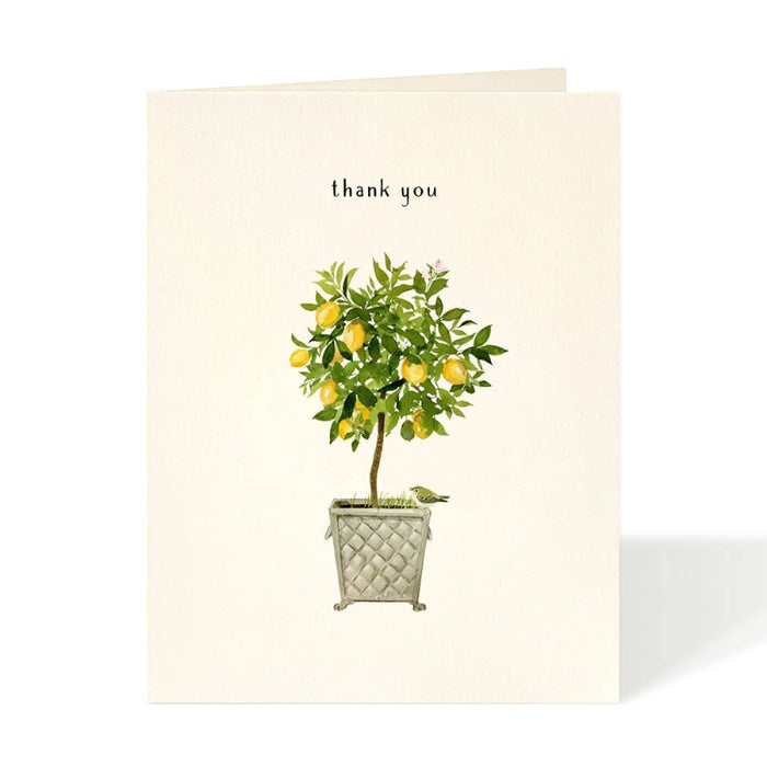 Lemon Topiary Card