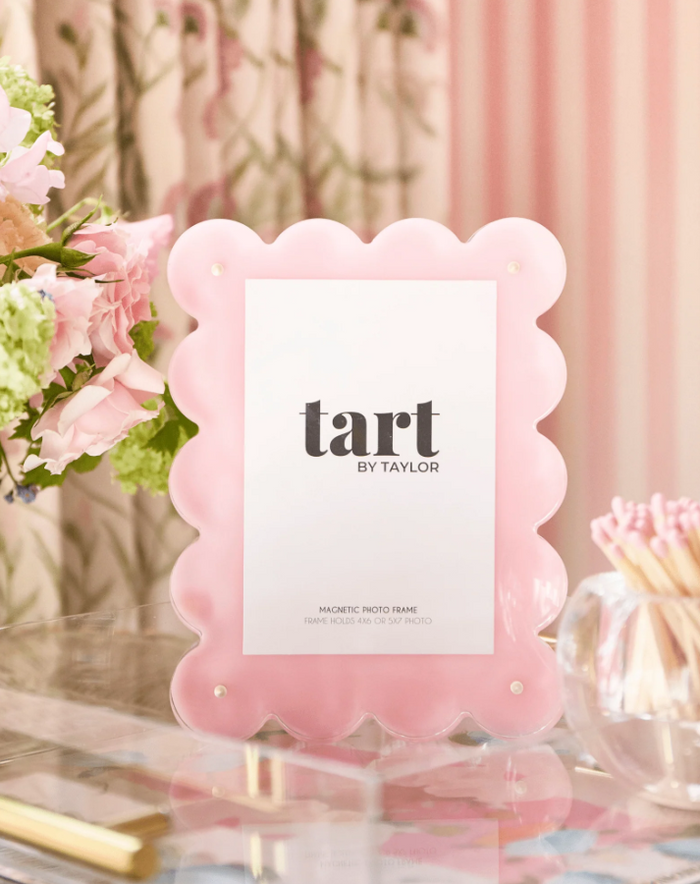 Light Pink Acrylic Frame Picture Frames in at Wrapsody