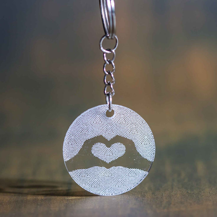 Peace & Love Keychains