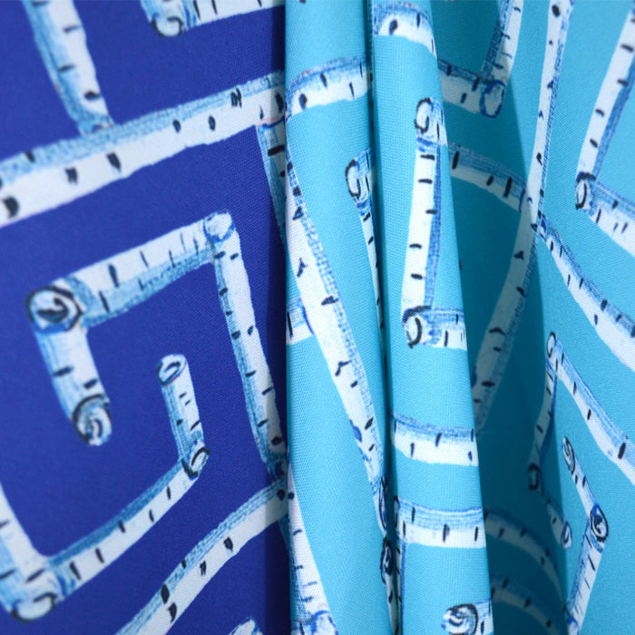 Sapphire Fancy Birch Key Fabric