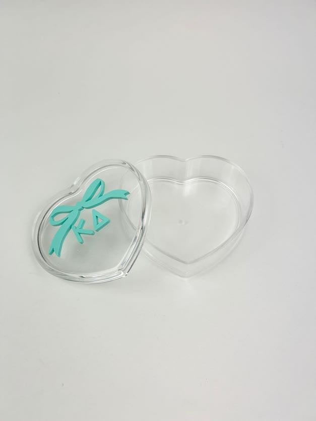 Sorority Acrylic Heart Box Greek in at Wrapsody