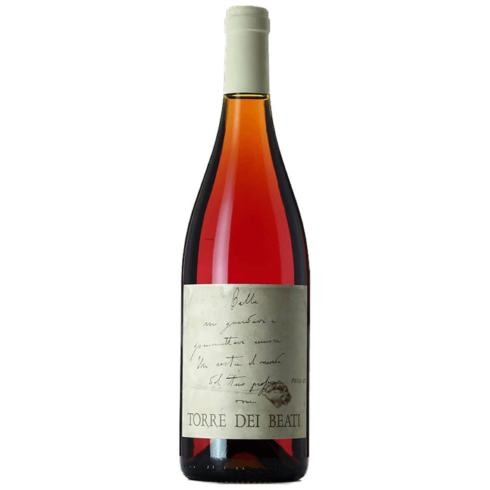 Torre dei Beati Rosa-ae Cerasuolo d'Abruzzo wine bottle with pale label