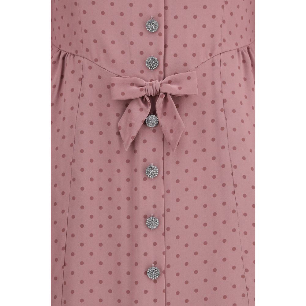 Alessandra Rich Multicolor Silk Casual Dress