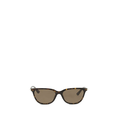 Alexander McQueen Brown Acetate Sunglasses