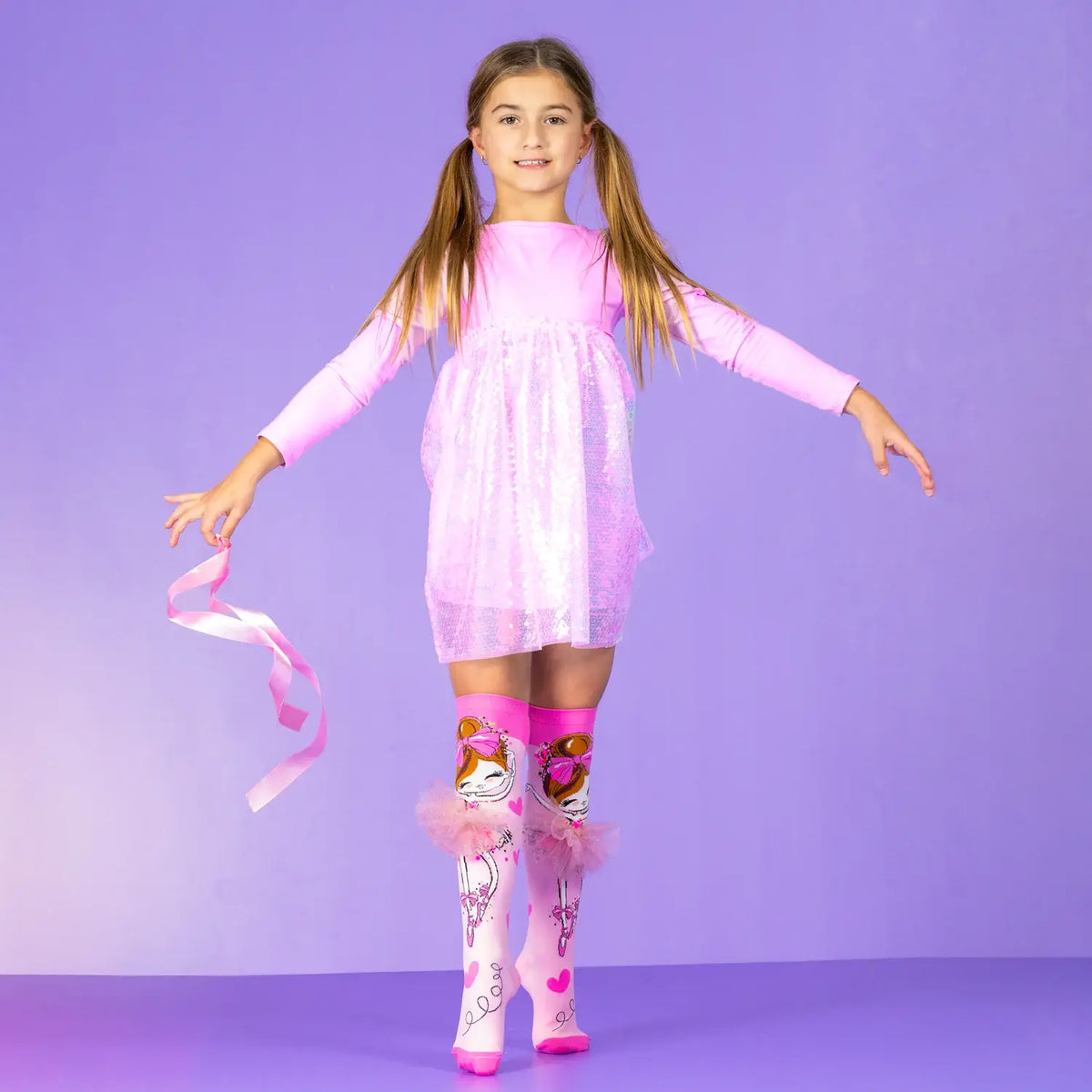 BALLERINA SOCKS- Kids & Adults Age 6 - 99