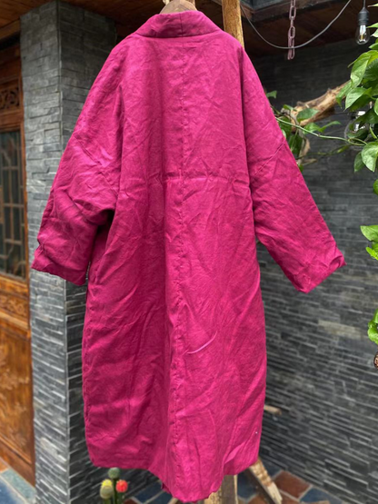 Boho Chic Loose A-Line Coat for Effortless Comfort