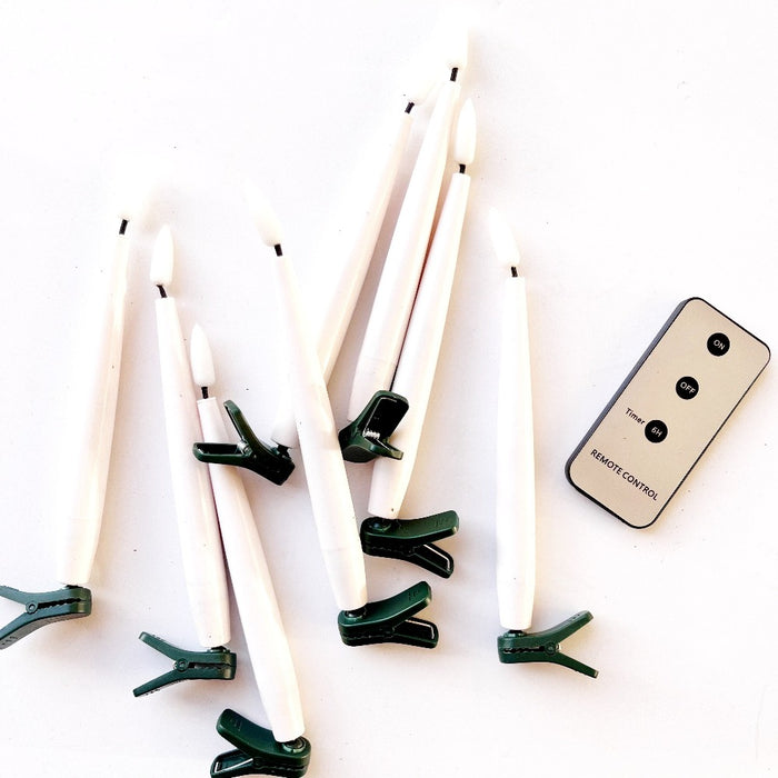 4" Clip-on Candles with Remote