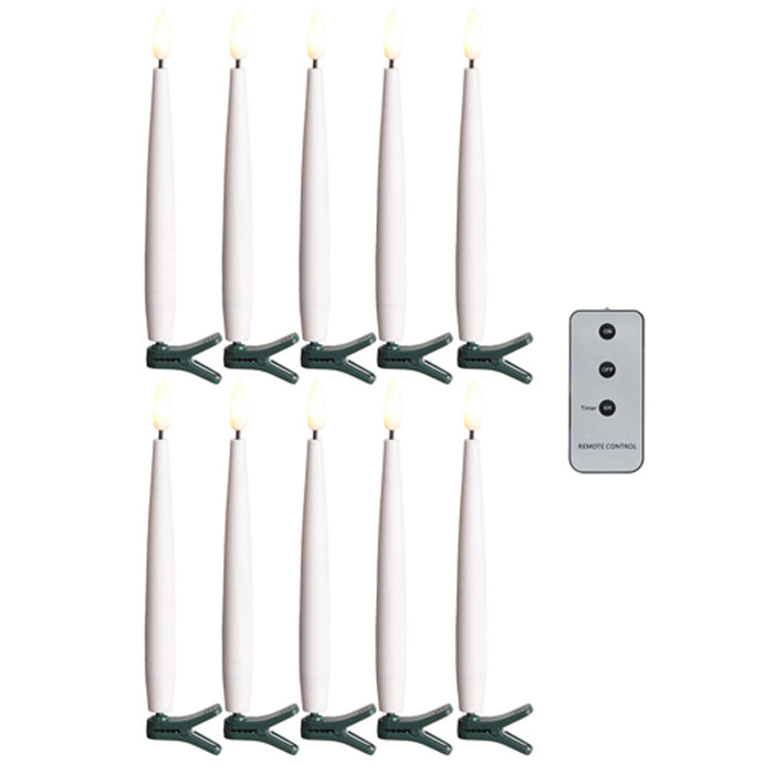4" Clip-on Candles with Remote