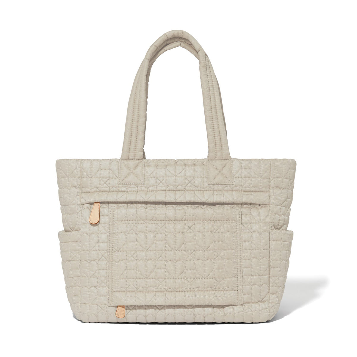 Buff heart Amara Lg tote