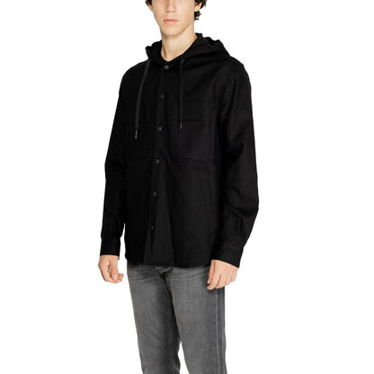 Antony Morato Black Cotton Shell Jacket