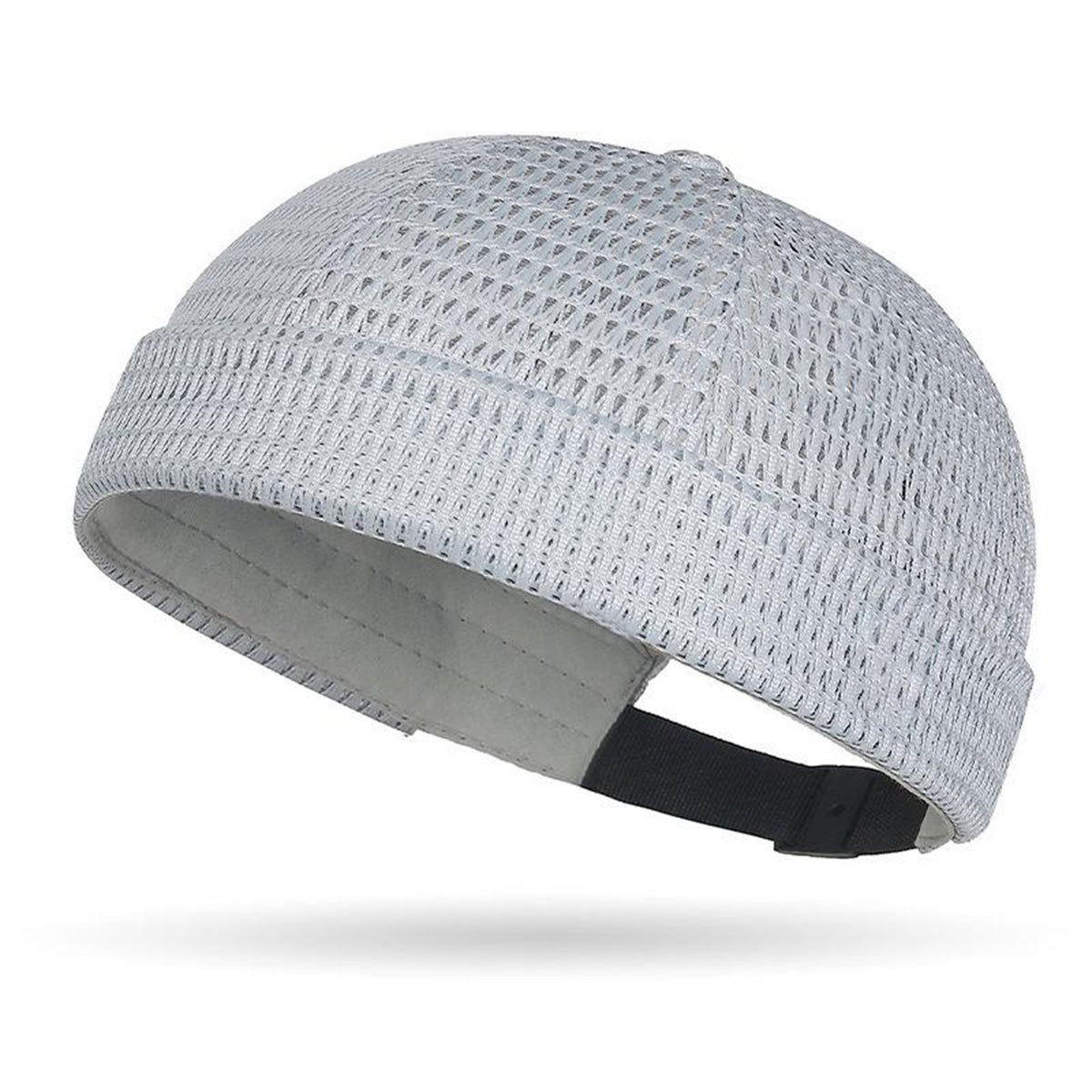 üî•Men‚Äôs Breathable Brimless Docker Hat ‚Äì Lightweight Mesh Skull Cap for Summer Outdoor Wear