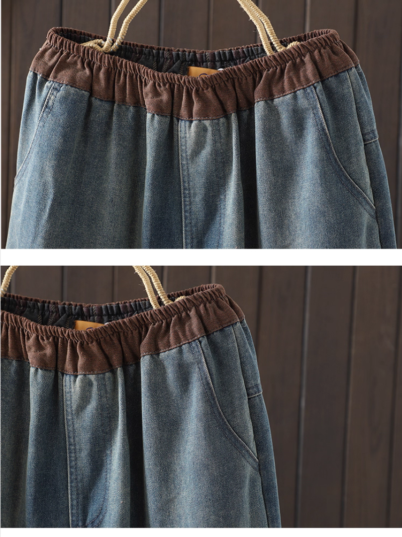 Women's Summer Stylish Everyday Wear Patch Work Bottom