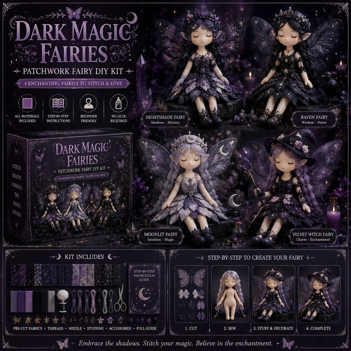 üî•LAST DAY 49% OFF - üßµFairy Patchwork DIY Collection