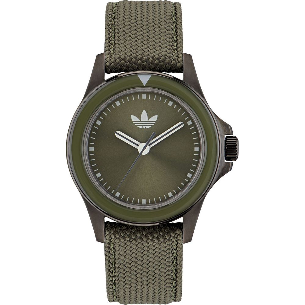Adidas Bicolor Fabric Dress Watch