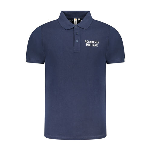 Accademia Militare Blu Cotton Men Polo