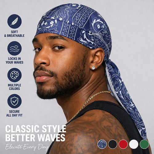Paisley Cooling Headscarf Cap