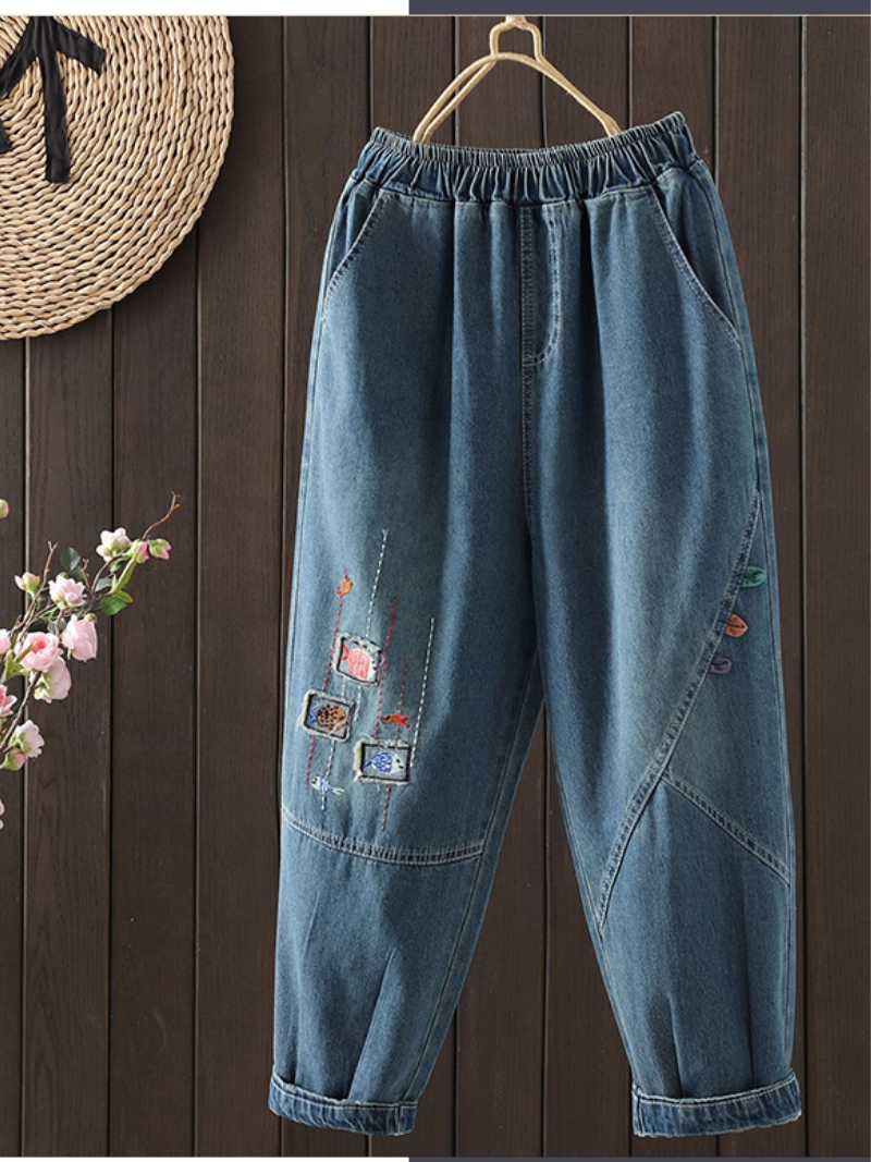 Women's Summer Printed Soft Cotton Comfort Bottom