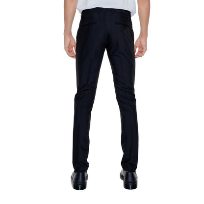 Antony Morato Black Polyester Dress Pants