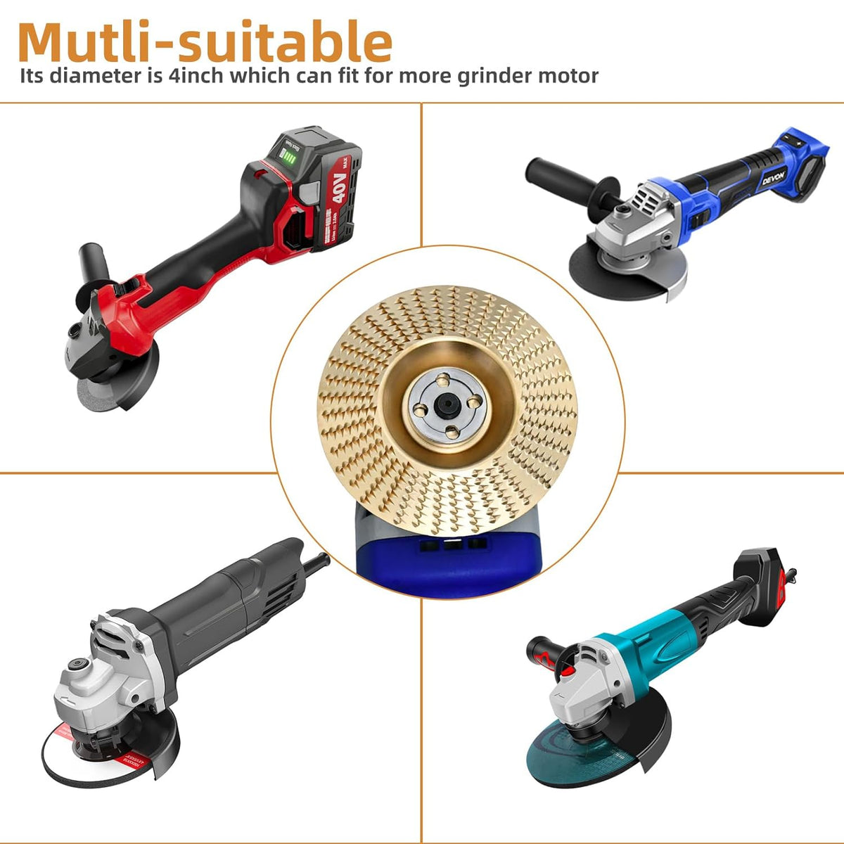 ‚öíÔ∏èHeavy-Duty Wood Carving Disc Set (3PCS)