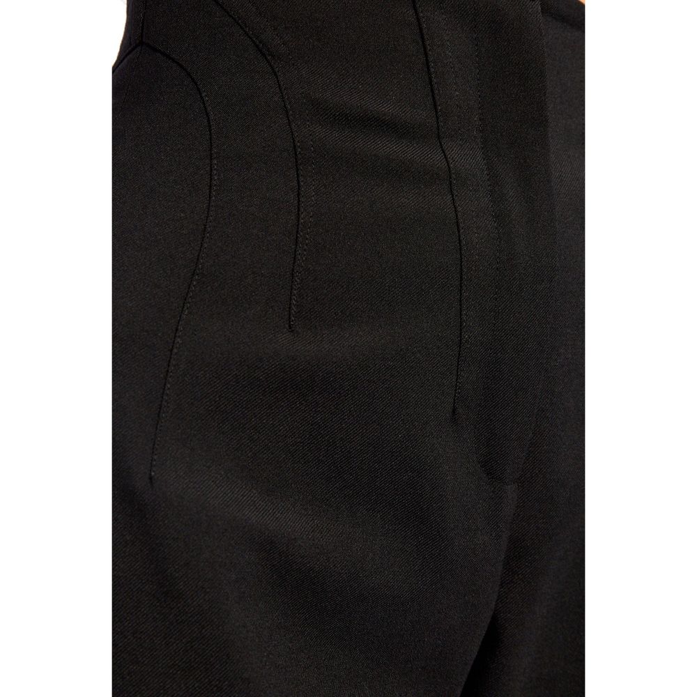 Alaïa Black Elastane Dress Pants