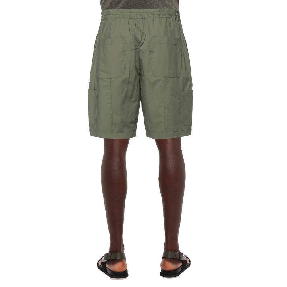 Ambush Bicolor Cotton Bermuda Shorts