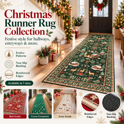 MerryHaven™ Christmas Runner Rug