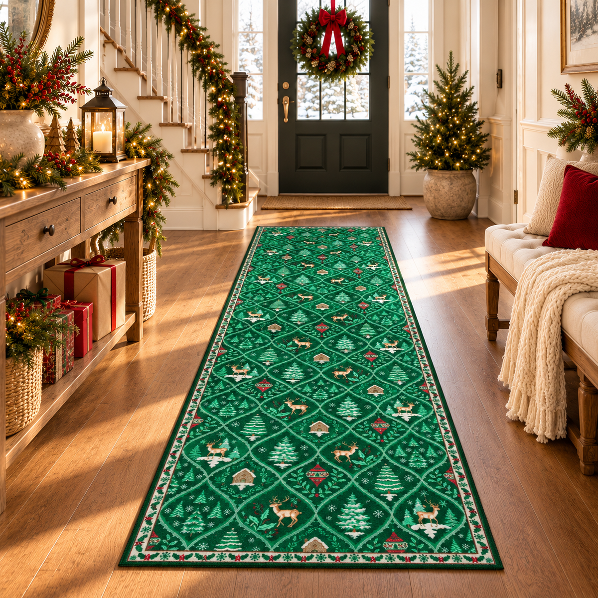 MerryHaven™ Christmas Runner Rug