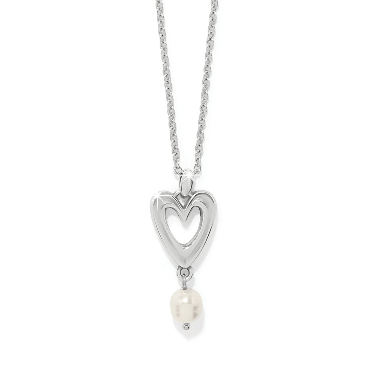Cascade open heart Petite Necklace