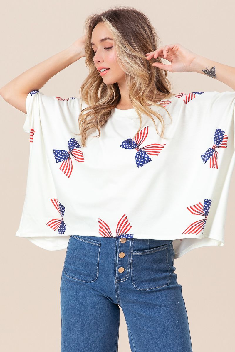 Bow Flag oversized top