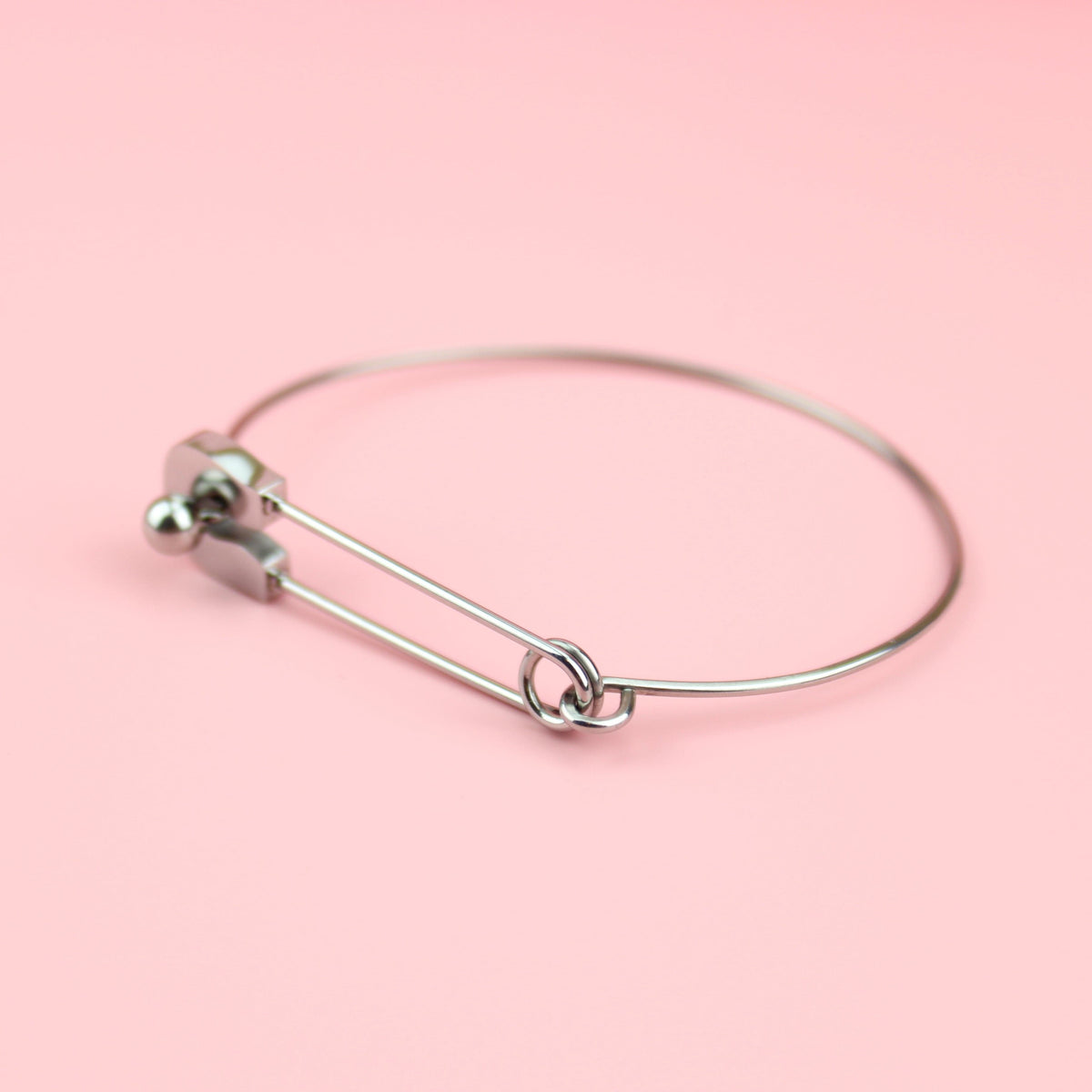 Safety Pin Bangle