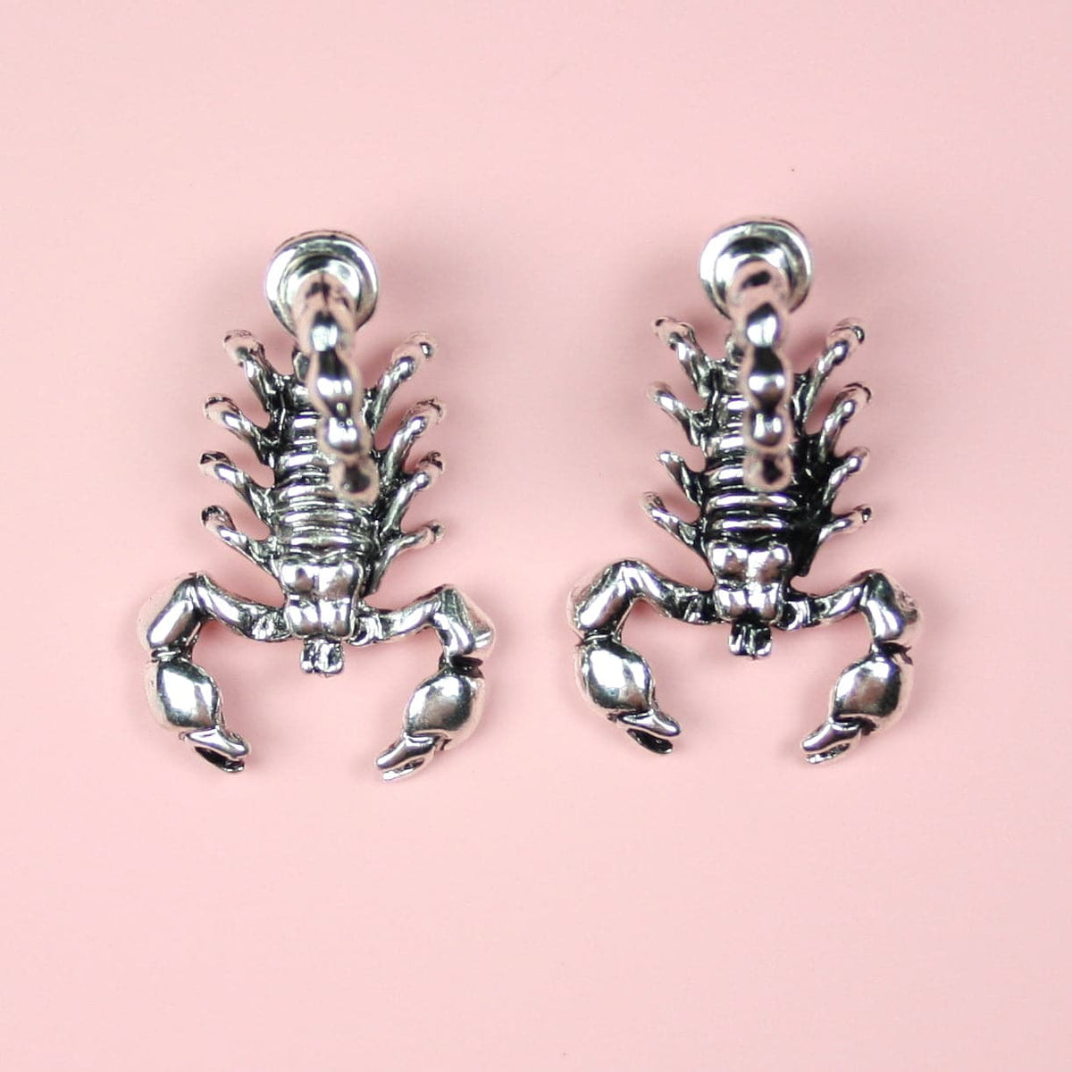 Scorpion 2 Piece Stud Earrings