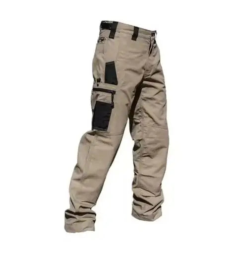 New Tactical Work Pants Men Outdoor Cargo Trousers Multi-pocket Waterproof Pant Autumn Spring Outdoor Workwear Hiking Trousers