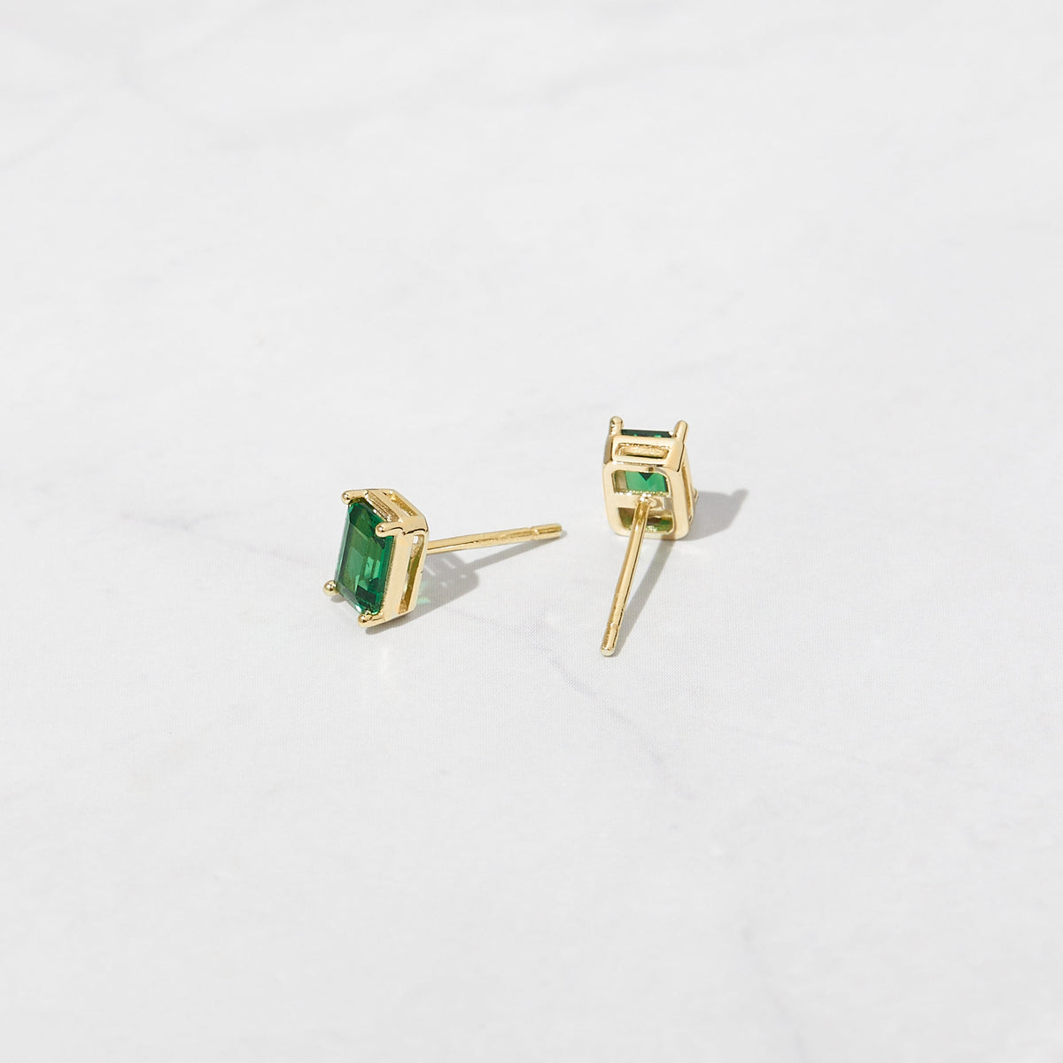 Emerald Studs