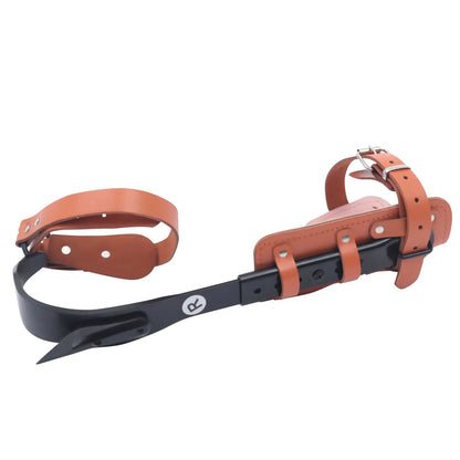 Tree Climbing Spike Set Pole Climbing Spurs Climber Gaffs+Strap Adjustable 100kg