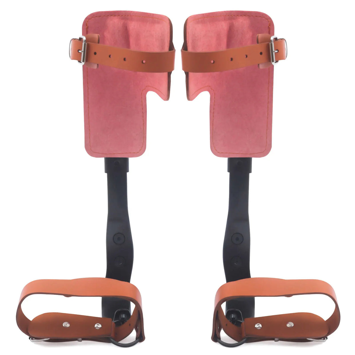 Tree Climbing Spike Set Pole Climbing Spurs Climber Gaffs+Strap Adjustable 100kg