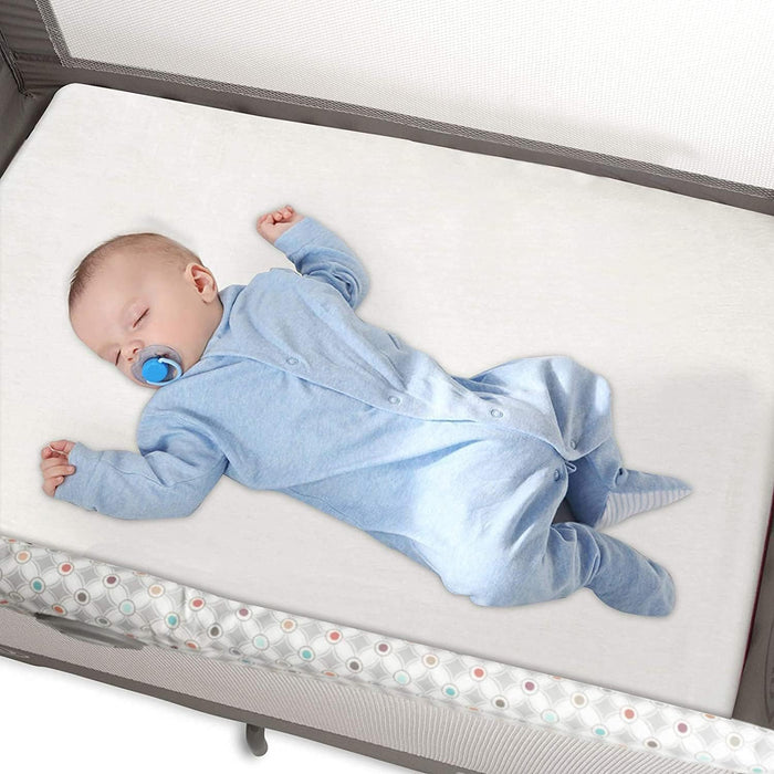 ABC Heavenly Soft Fitted Portable/Mini Crib Sheet