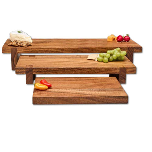 Acacia Nesting Charcuterie Boards (set of 3)